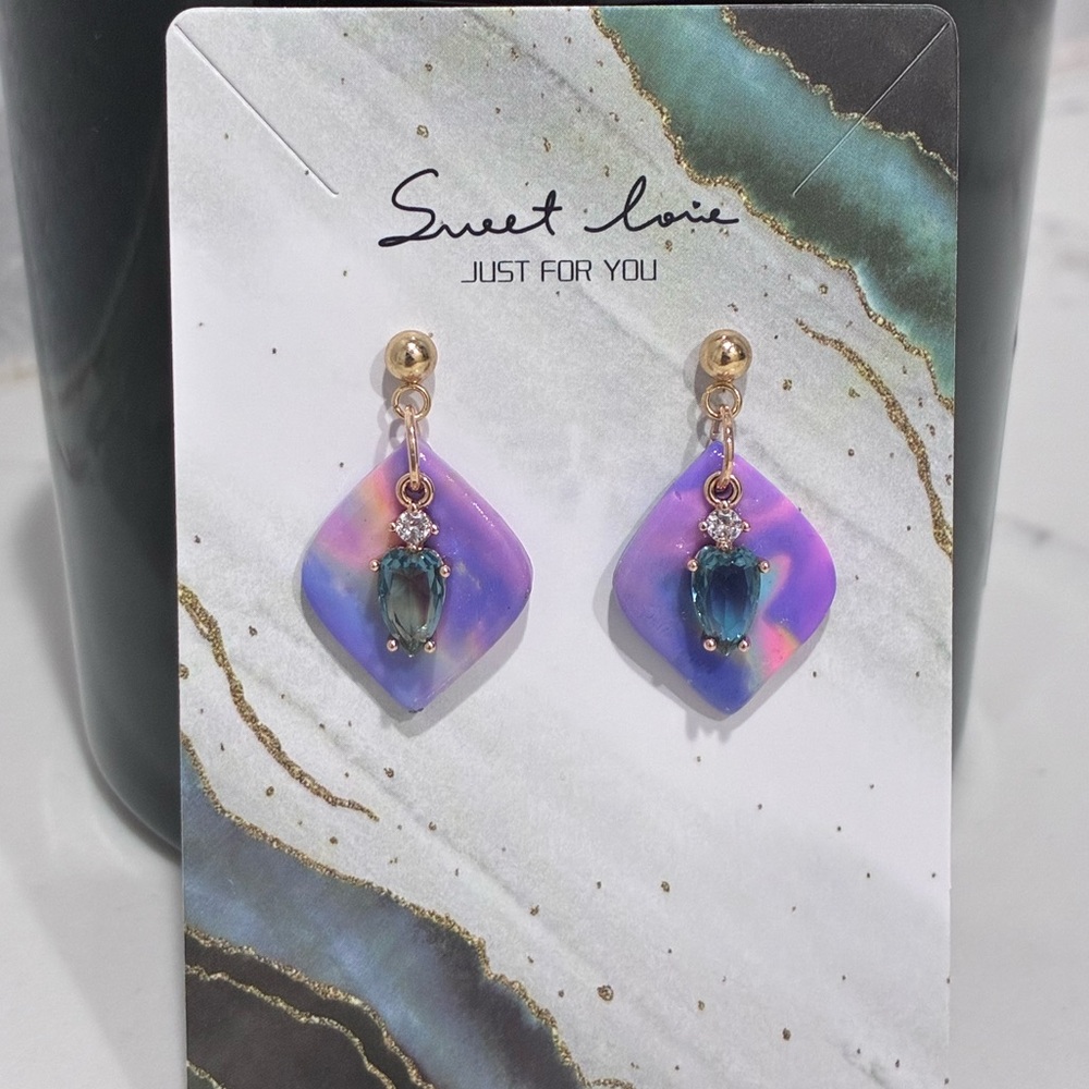 Multicolor Gemstone Earrings